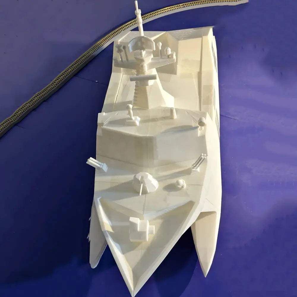RC Boat 80cm Dual Jet Missile Ship Remote Control - ToylandEU™