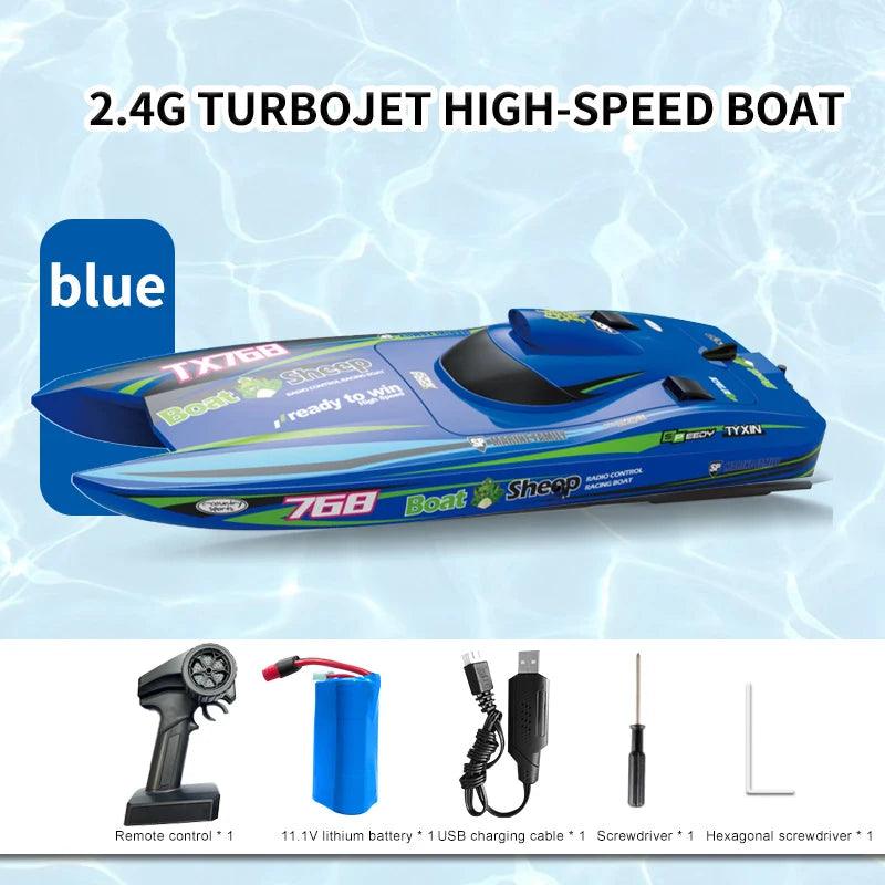 RC Boat | Brushless Motor 30 KPH | Toylandeu™