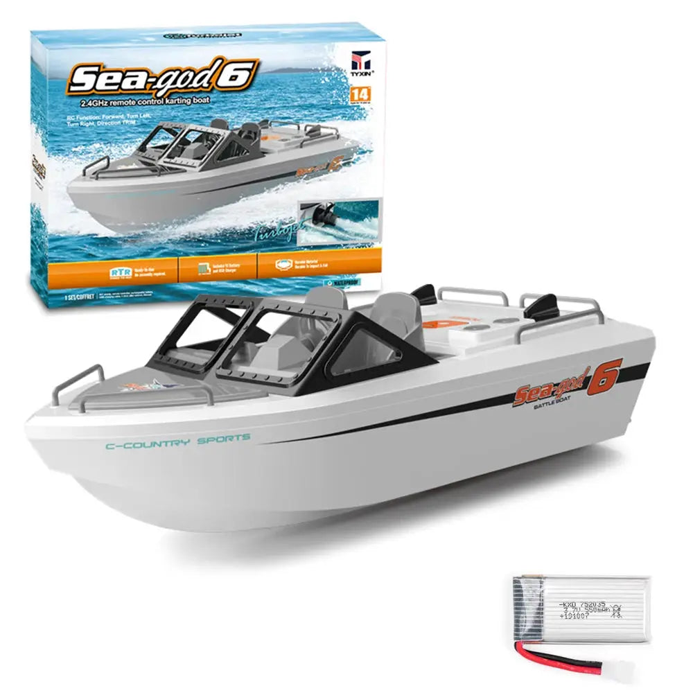 RC Brushless High Speed Speedboat With Remote Control - ToylandEU