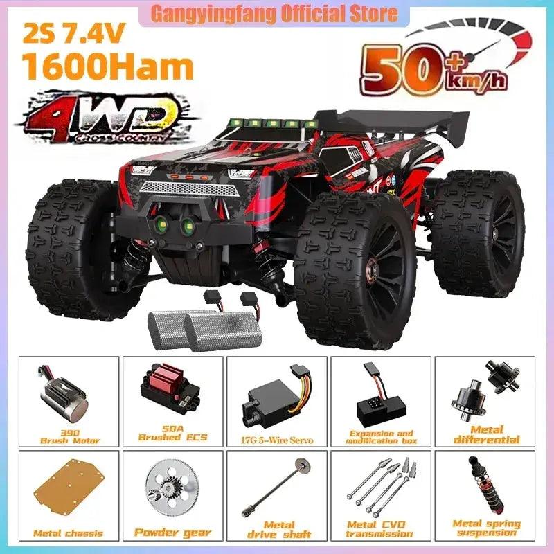 High Speed Brushless 4WD RC Car Off Road Drift Ready - ToylandEU™