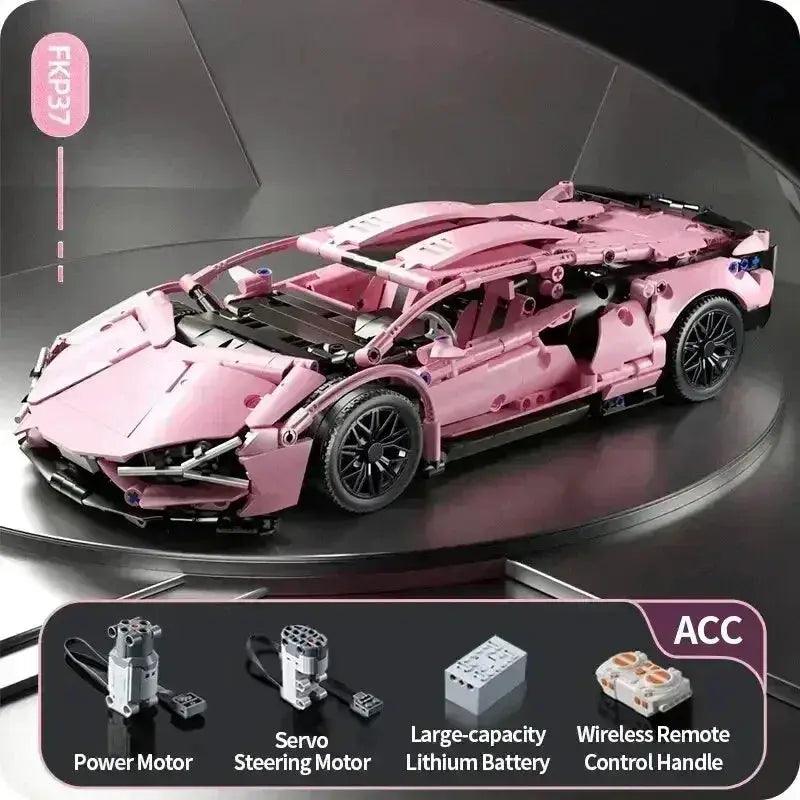 RC Car Building Blocks Remote Control Kit 1280 Pieces - ToylandEU™