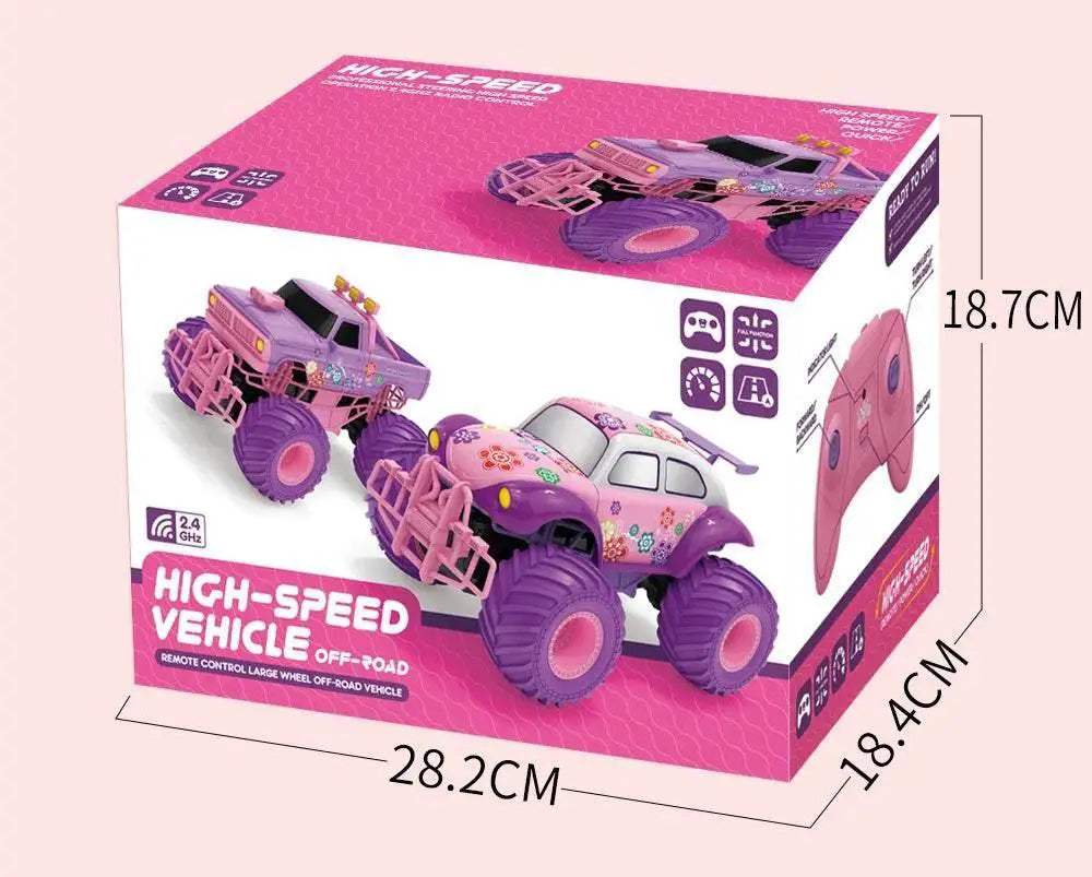 RC Car Electric Drive Off-Road Big Wheel High Speed Toy - ToylandEU™
