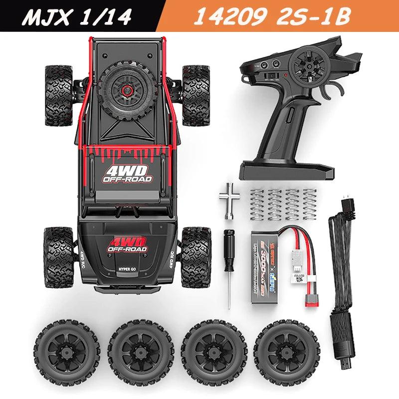 MJX Hyper Go Brushless 4WD RC Car Desert Racer Pro