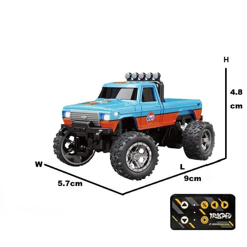 RC Car Monster Truck With Trailer GHz Remote Controller - ToylandEU