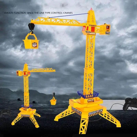 RC 30-Inch RC Crawler Crane: Fun Electric Construction Toy for Kids! - ToylandEU™