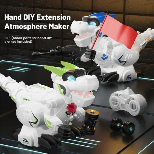 RC Dinosaur Toy With Authentic Sound For Kids Gift - ToylandEU™