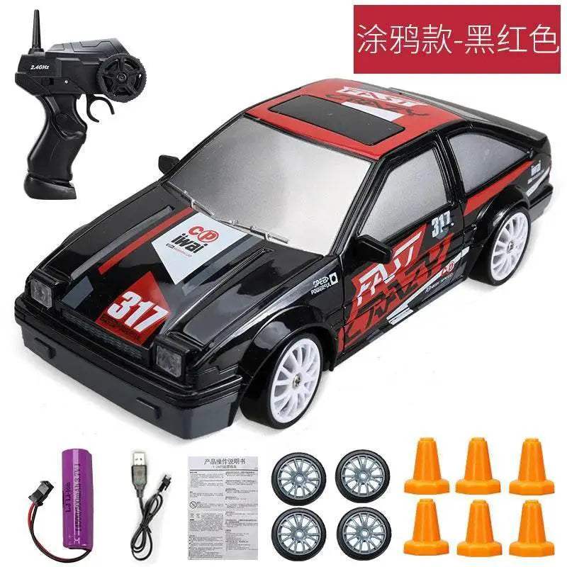 RC Drift Adventure 4WD RC AE86 GTR Car Toy - Perfect Gift for Kids - ToylandEU