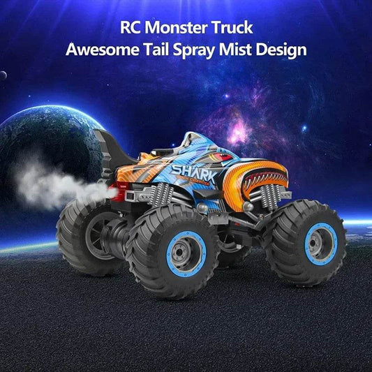 RC Dynamic 2.4G Remote Control Monster Truck - Stunt Car with Lights & Music - ToylandEU