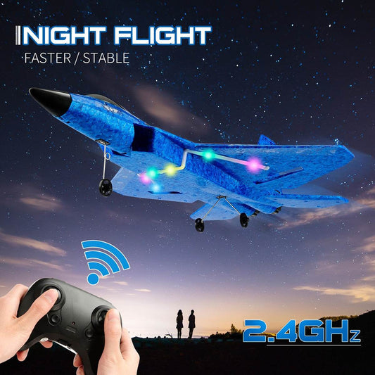 RC F22 RC Airplane - 150m Range & 15-20 Min Flight Time Fun! - ToylandEU