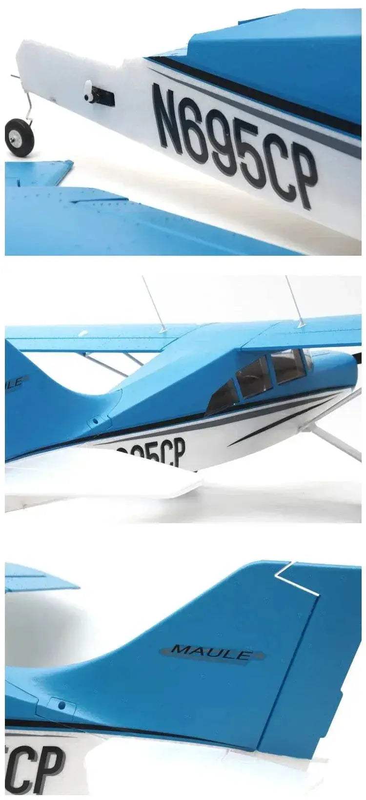 RC FMS 1500mm Maule Large-Scale Electric Remote Control Aircraft Model - Beginner-Friendly Fixed-Wing Drone - ToylandEU™