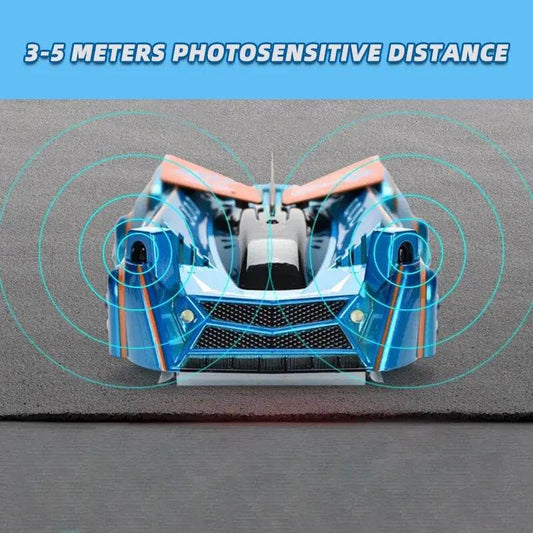 RC Gravity-Defying LED Wall Climbing Stunt Car with Remote Control - ToylandEU