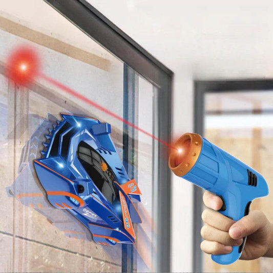 RC Gravity-Defying Wall Climbing RC Car with LED Lights & Stunts - ToylandEU