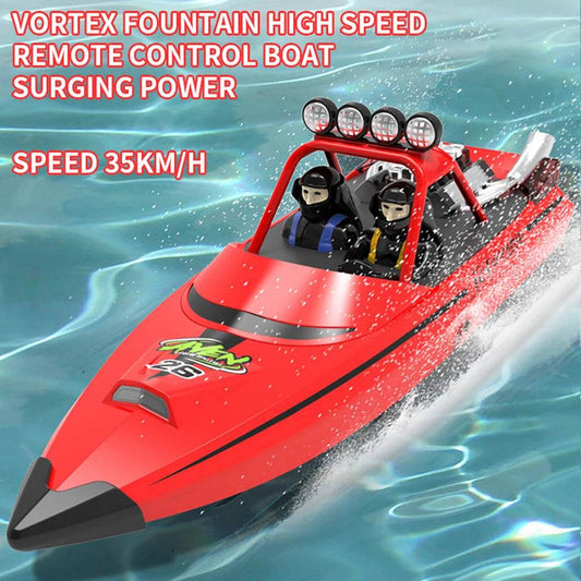 RC High-Speed 2.4GHz RC Turbojet Pump Remote Control Jet Boat Adventure - ToylandEU
