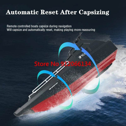 RC High-Speed 40KM/H Remote Control Boat with Smart Alarm & 200M Range - ToylandEU