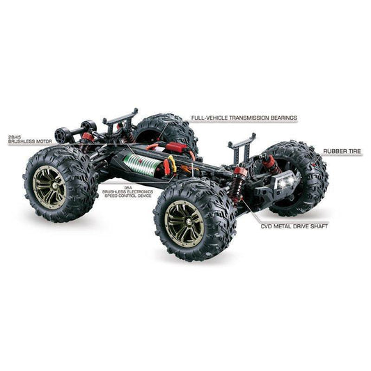 RC High-Speed 4WD Brushless RC Car with 2.4GHz Frequency & Advanced 3-in-1 Receiver - ToylandEU