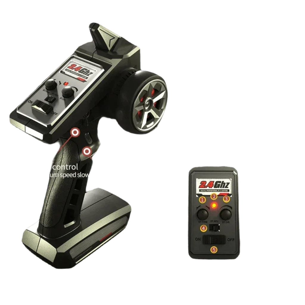 RC High-Speed JJRC Q130 1:14 Brushless RC Truck - Ultimate Off-Road Fun! - ToylandEU