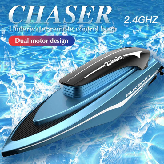 RC High-Speed Remote Control Mini RC Boats for Kids - Dual Motor Fun - ToylandEU