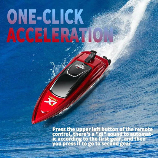 RC High-Speed Remote Control Mini Speed Boat for Aquatic Adventures - ToylandEU