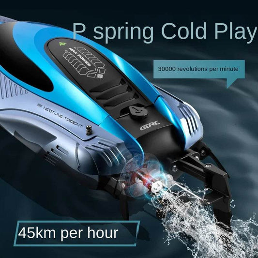 RC High-Speed S3 RC Speedboat 45 KM/H - Powerful Waterproof Remote Control - ToylandEU