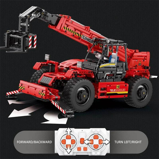 RC High-Tech RC Telescopic Forklift Vehicle - Eco-Friendly Build 2260pcs - ToylandEU