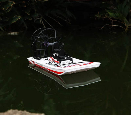 RC JDHMBD GARTT High-Speed Swamp Dawg RC Boat - Turbo Cruise Brushless Remote Control 2-Channel Watercraft - ToylandEU