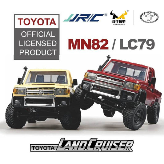 RC JJRC MN82 1:12 Scale 4x4 Remote Control Pickup Truck with LED Lights - Simulation Model for Kids & Hobbyists - ToylandEU