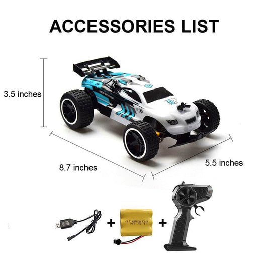RC Kids' 1:18 Scale RC Buggy - Off-Road Remote Control Car Adventure - ToylandEU