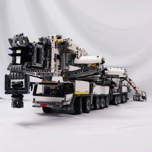 RC Liebherr LTM11200 RC Mobile Crane 7600 PCS MOC Set Building Bricks MOC - ToylandEU
