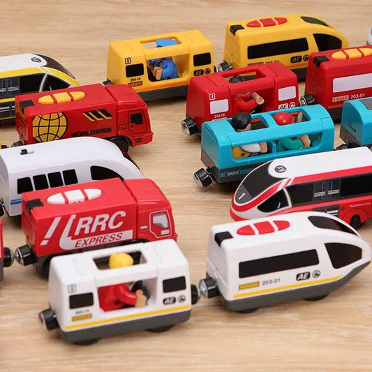 RC Magnetic RC Electric Train Set for Kids - Diecast Locomotive Fun - ToylandEU