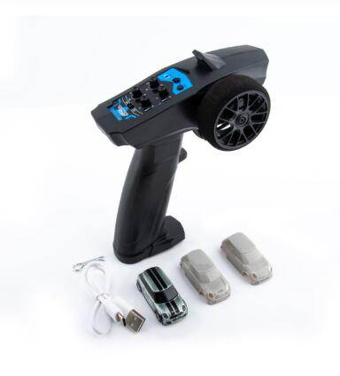 RC Mini 1:76 Scale Pro RC Racing Car Kit - 2.4GHz Remote Control Fun - ToylandEU