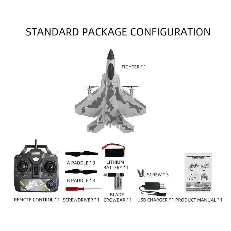 RC Plane Foam Auto Stabilization 4K Camera - ToylandEU™