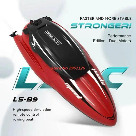 RC High-Speed 25KM/H Waterproof Electric RC Racing Boat - Remote Control Speedboat for Summer Fun 100M Range - ToylandEU™