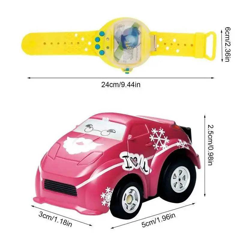 RC Remote Control Racing Car Watch - USB Rechargeable Fun for Ages 14+ - ToylandEU™