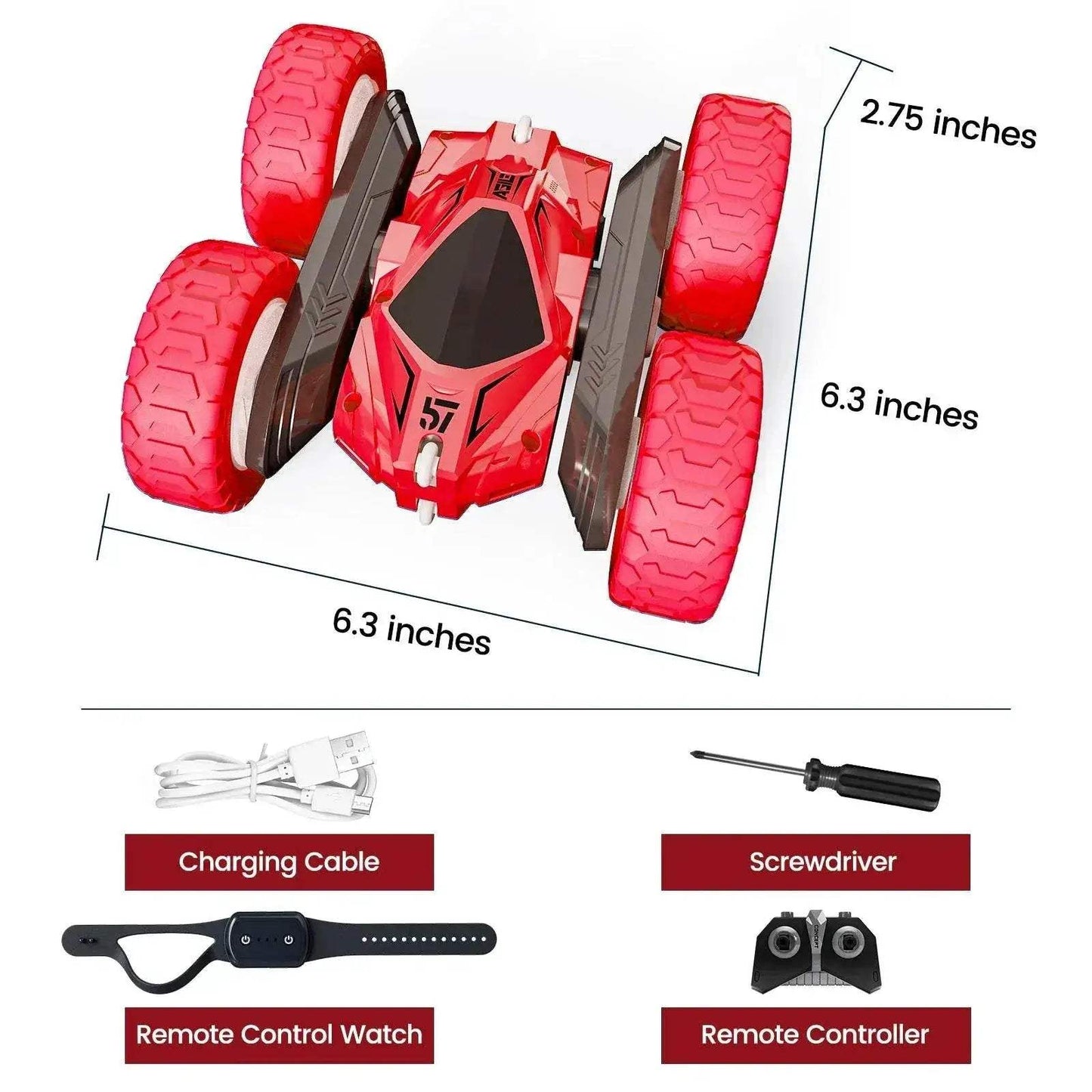 RC Revolutionary Gesture-Controlled Stunt Car - 360° RC Adventure Toy - ToylandEU