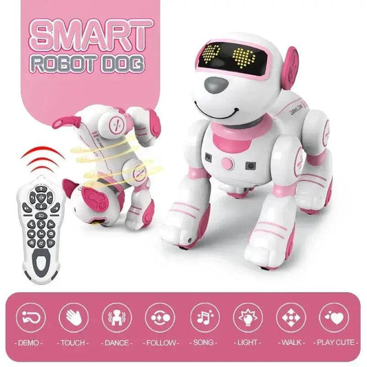 RC Robot Dog Voice Remote Control Dancing Singing Toy - ToylandEU™