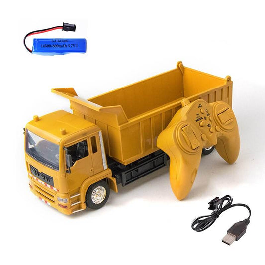 RC Sinovan 1:24 Scale RC Electric Construction Loader Toy - 20 Minute Playtime, 20m Range - ToylandEU