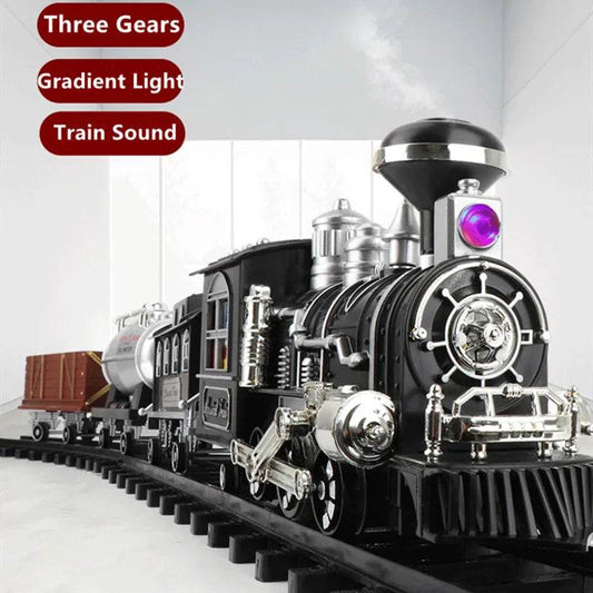 RC Smoking RC Train Set with Programmable Features and DIY Fun - ToylandEU