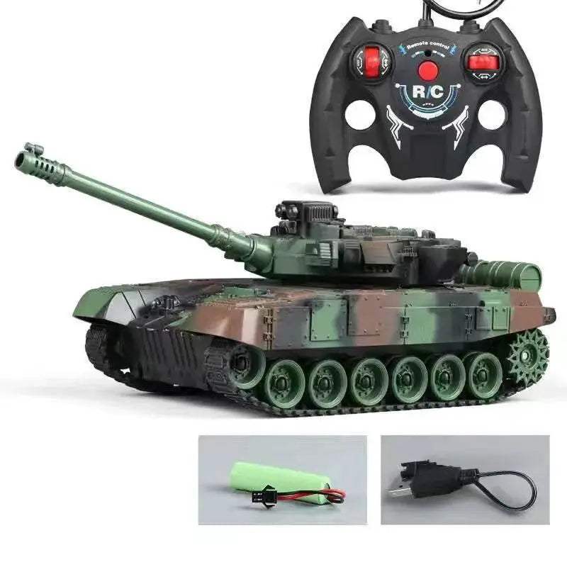 RC Tank 7Ch 2 4G Crawler With Simulation Sound For Boys - ToylandEU
