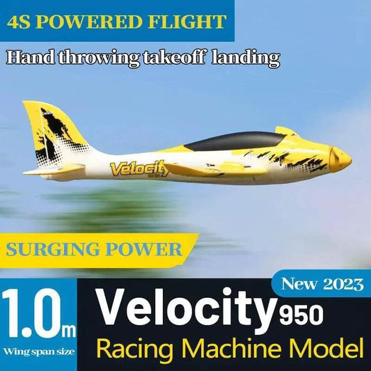 RC Freewing Velocity Patrol Racing RC Airplane - Fixed Wing Model with 6 Channels - ToylandEU™