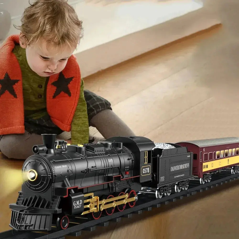 RC Train Toy With Stepless Speed Control For Realistic Play - ToylandEU