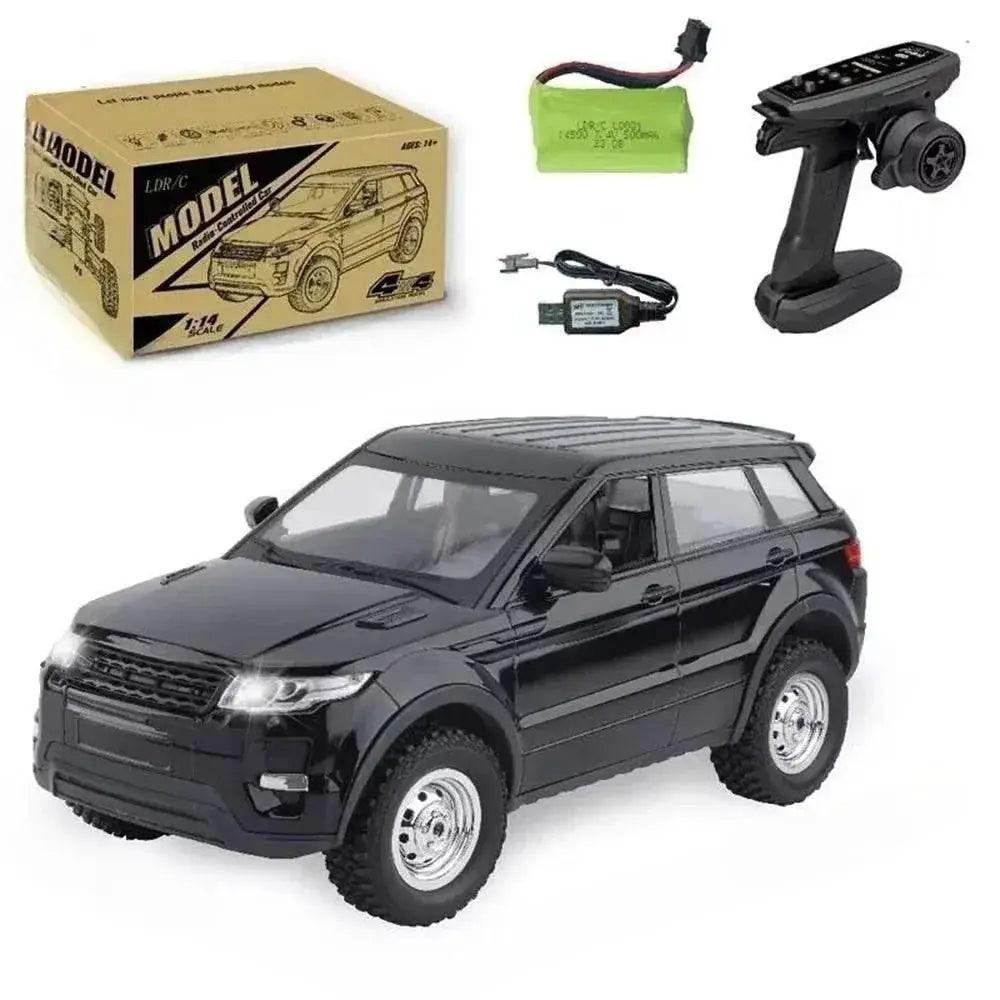 RC 1/14 Scale 4WD RC Land Rover Truck with LED Lights for Off-Road Fun - ToylandEU™