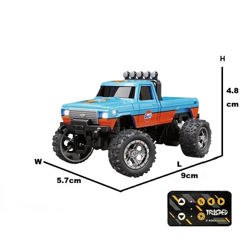 RC Car Monster Truck With Trailer GHz Remote Controller - ToylandEU™