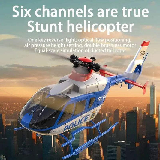 RC Ultimate EC135 Brushless 6CH RC Helicopter for Aerial Adventures - ToylandEU