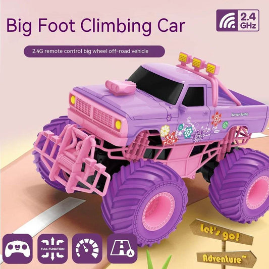 RC Vibrant Pink Off-Road Remote Control Car for Adventurous Kids - ToylandEU