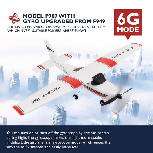 RC WLtoys F949S Gyroscopic RC Airplane - Ready-to-Fly Fun for Everyone - ToylandEU