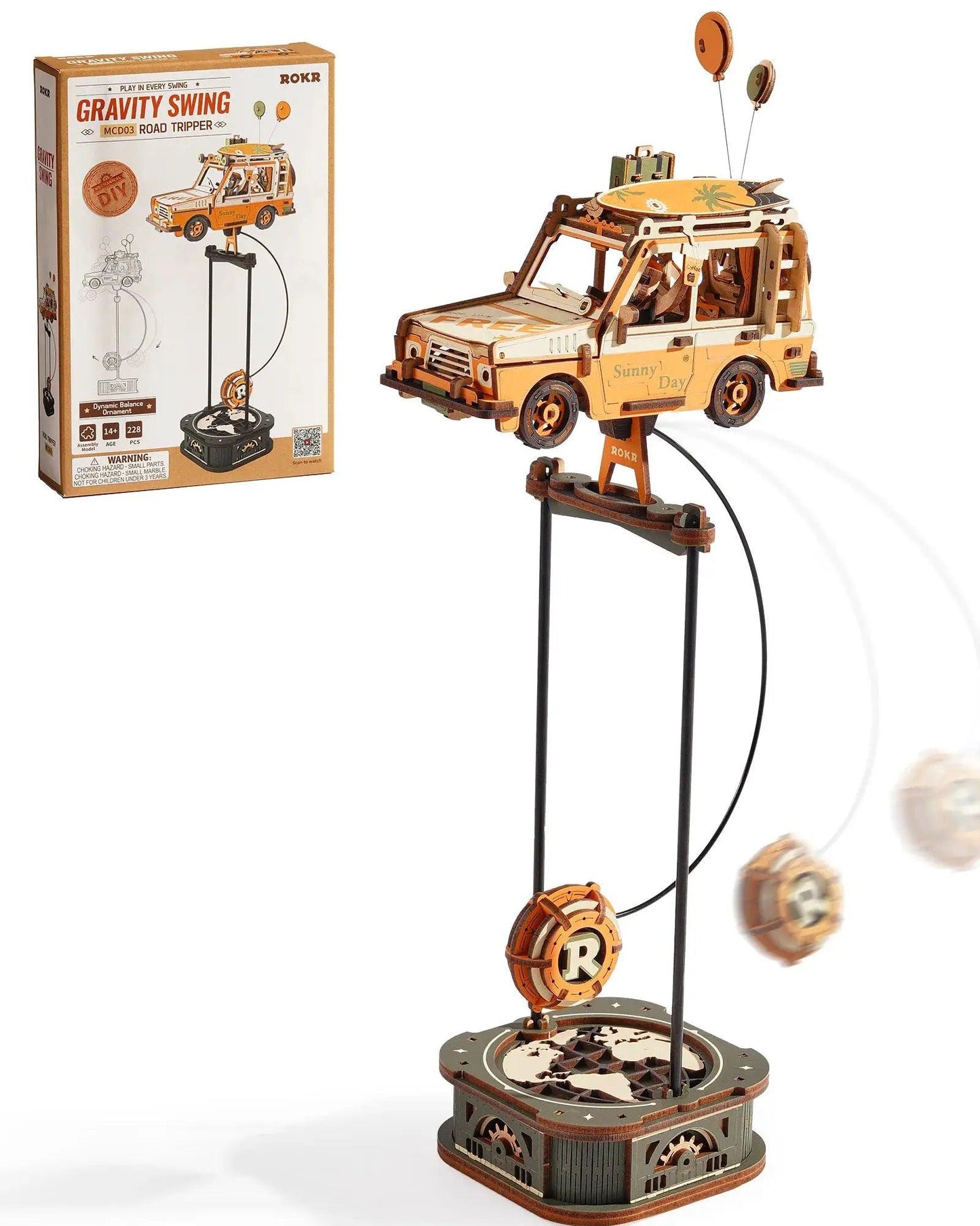ROKR Gravity Balance Wooden Puzzle Educational - ToylandEU™