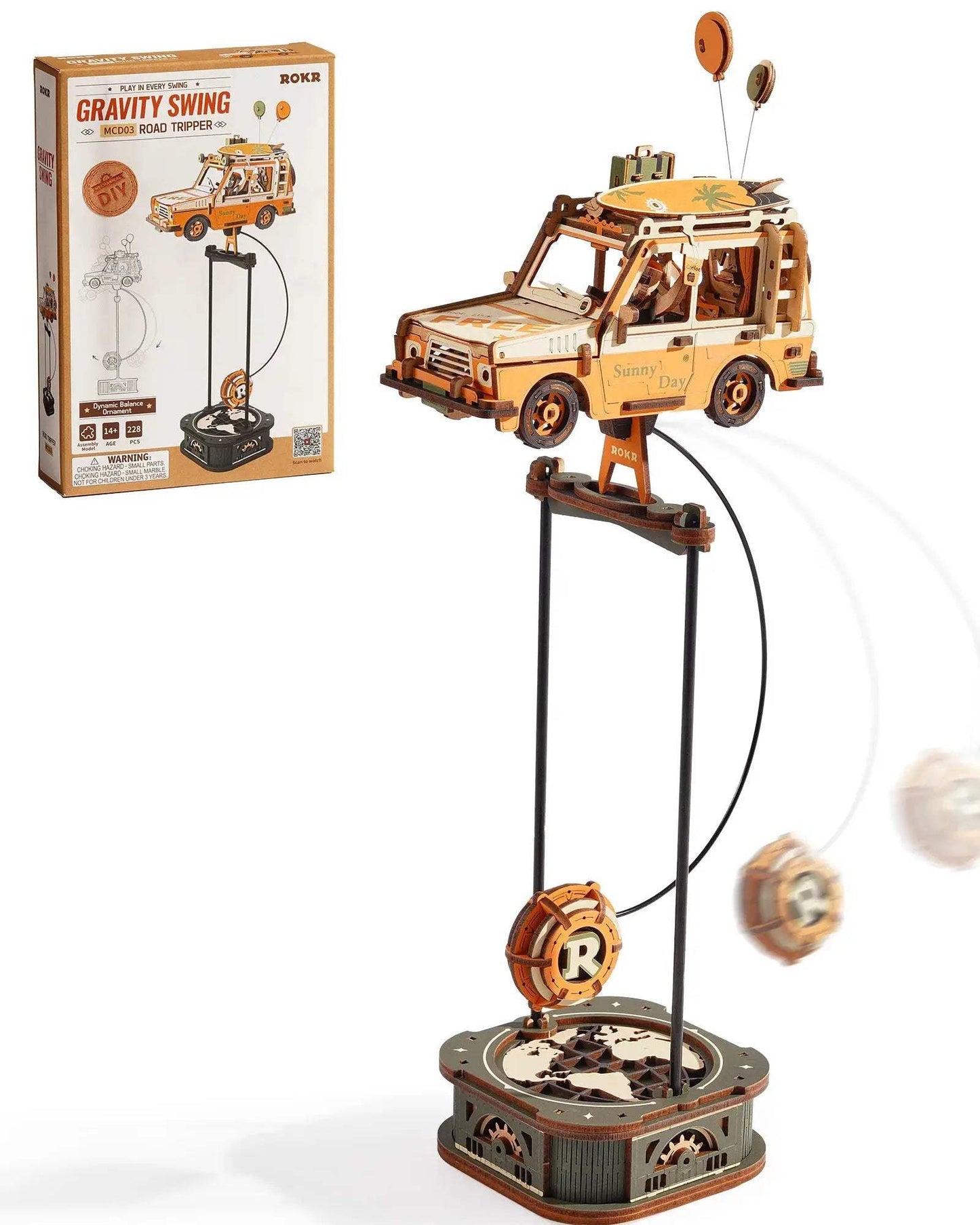 ROKR Gravity Balance Wooden Puzzle Educational - ToylandEU™