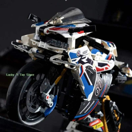 Racing Motorcycle Building Blocks Set Lego Compatible - ToylandEU™