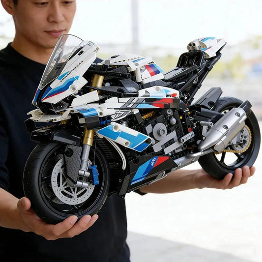 Racing Motorcycle Building Blocks Set Lego Compatible - ToylandEU™