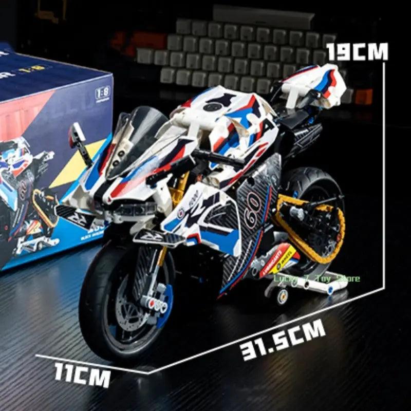 Racing Motorcycle Building Blocks Set Lego Compatible - ToylandEU™